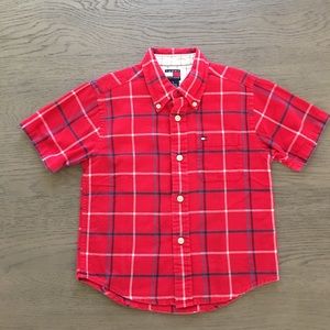 Boys Tommy Hilfiger Button Down Shirt - Size 5